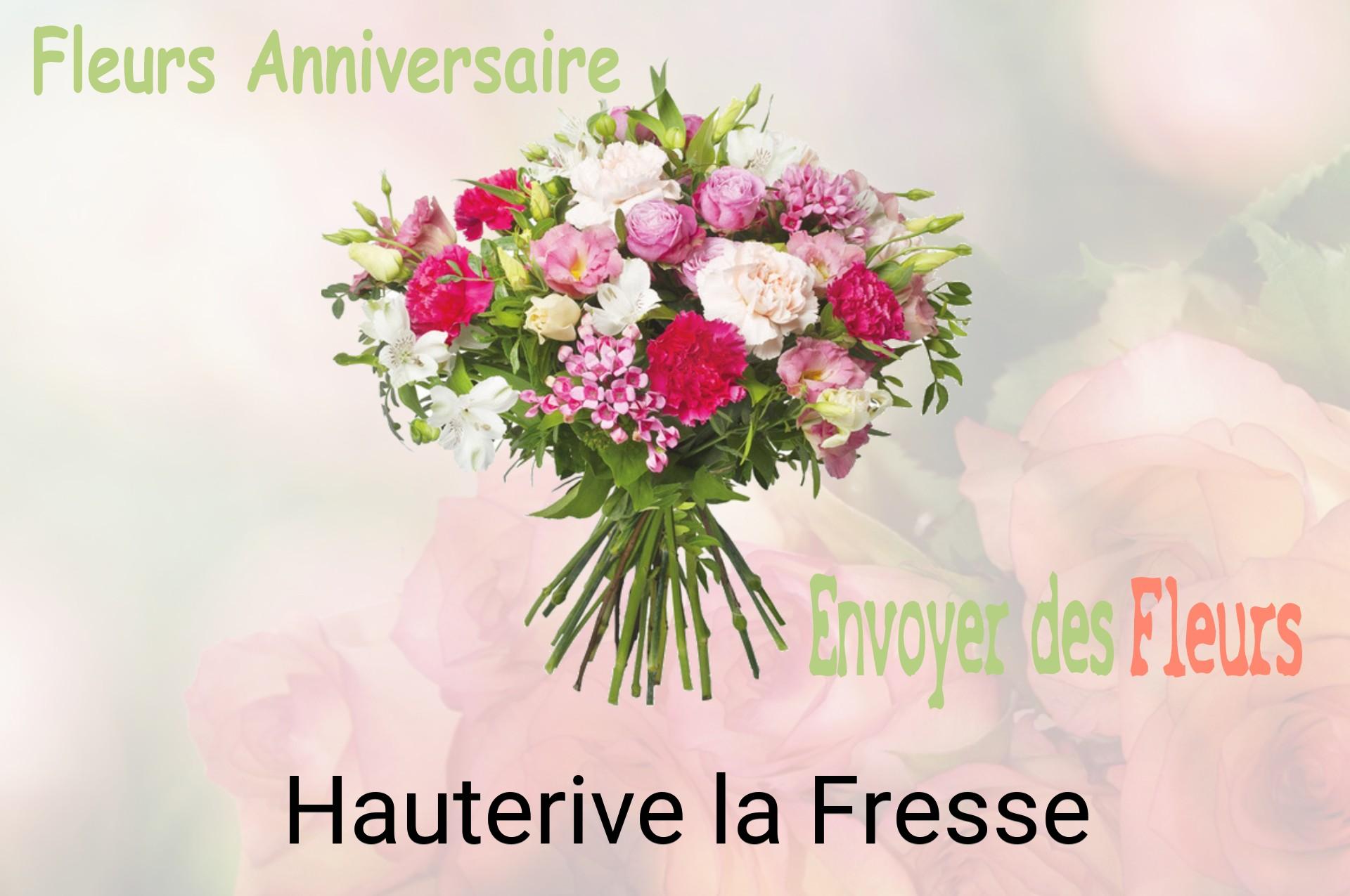 Bouquet de fleurs d’anniversaire livré à Hauterive-la-Fresse