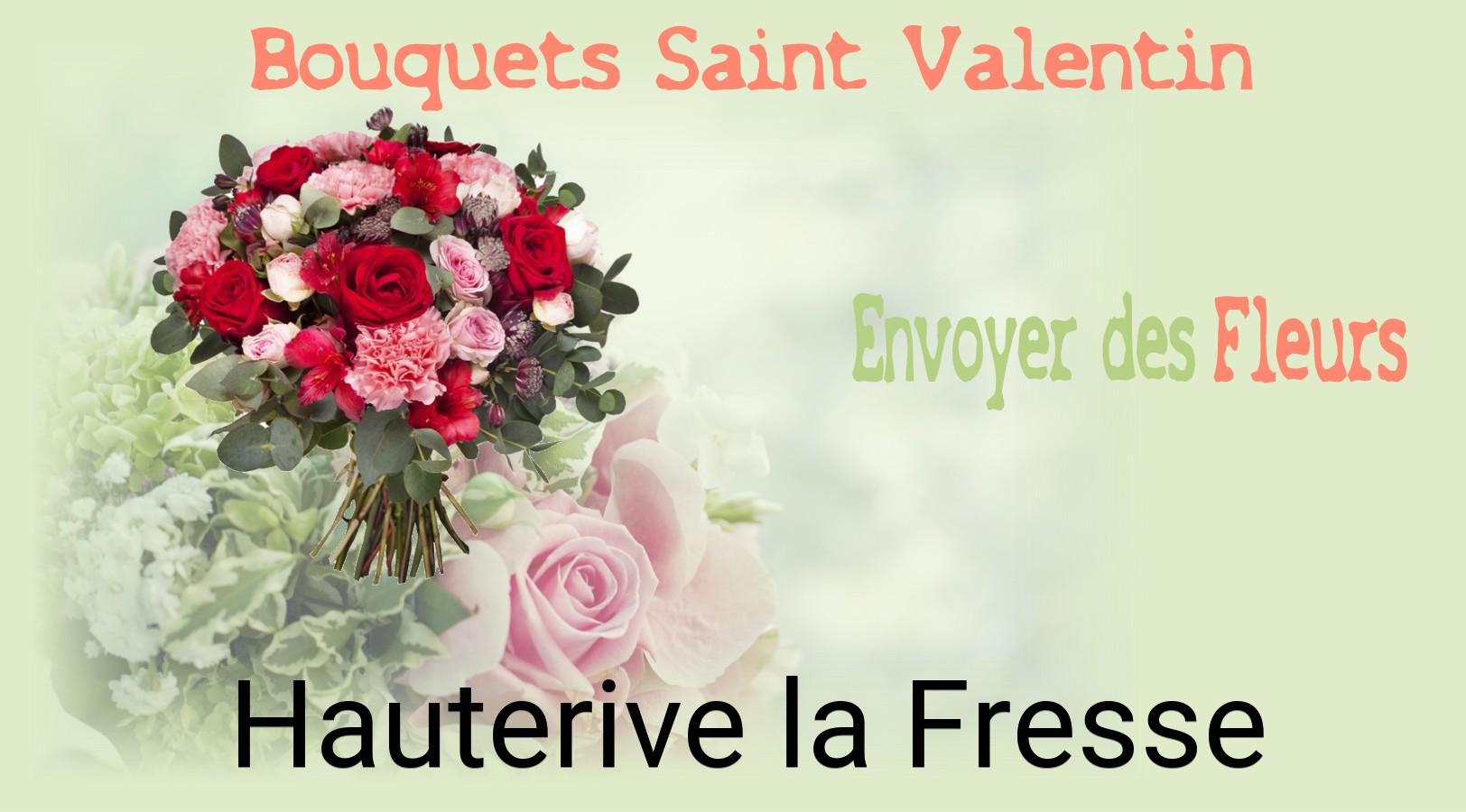 Roses de Saint-Valentin livrées à Hauterive-la-Fresse